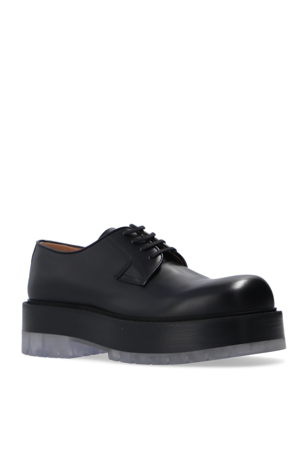 Black 'BV Stilt' platform Derby shoes Bottega Veneta - Vitkac Canada